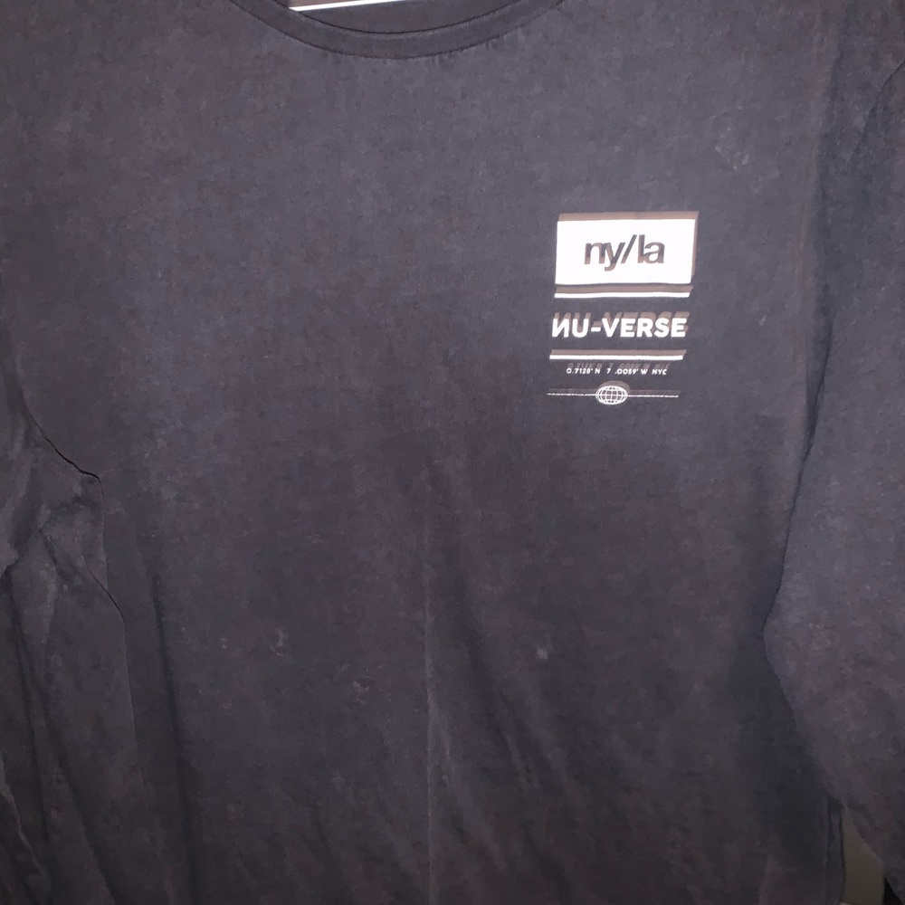 New York to LA t-bar cotton shirt